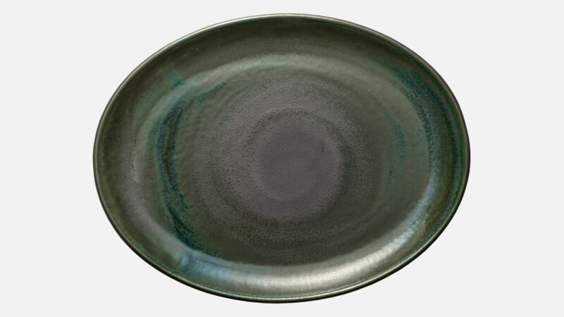 Platter oval coupe