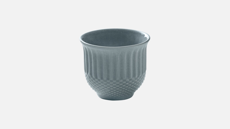 Cup embossed 6 cm