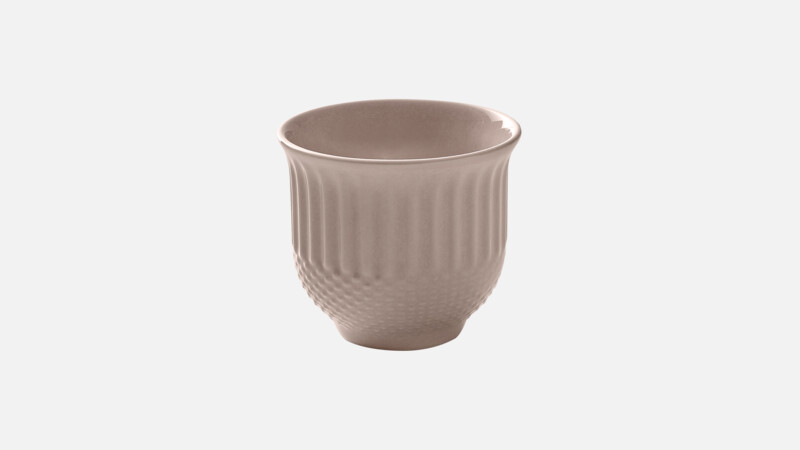Tasse avec relief 6 cm