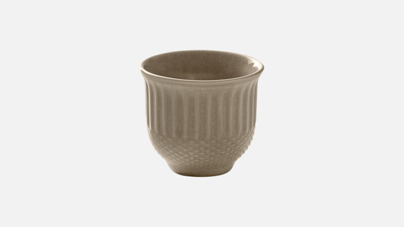 Cup embossed 6 cm