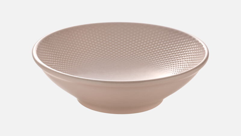 Runde Schale mit Prägung 24 cm