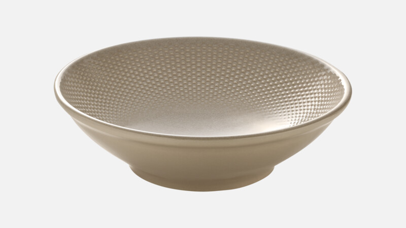 Bowl round embossed 24 cm