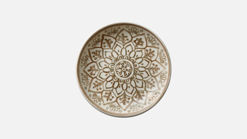 Plate deep round coupe 21.5 cm