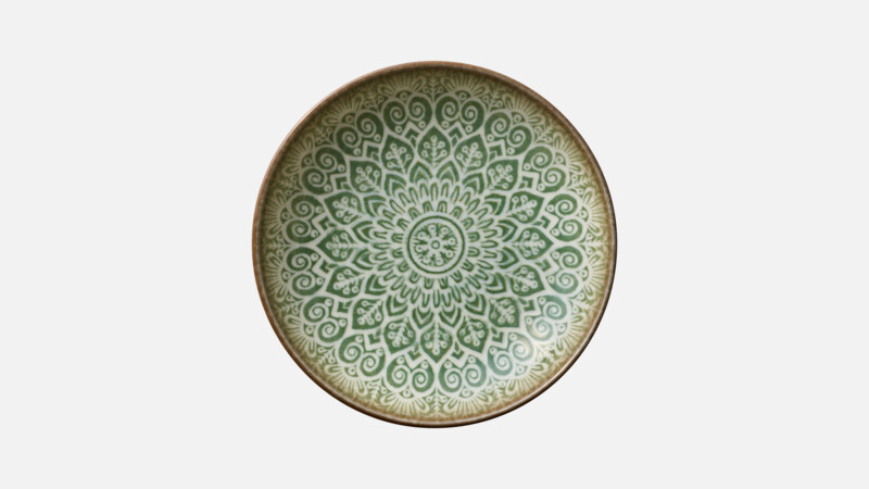 Plate deep round coupe 25 cm