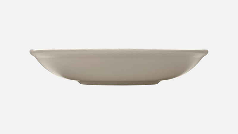 Plate deep round coupe 25 cm