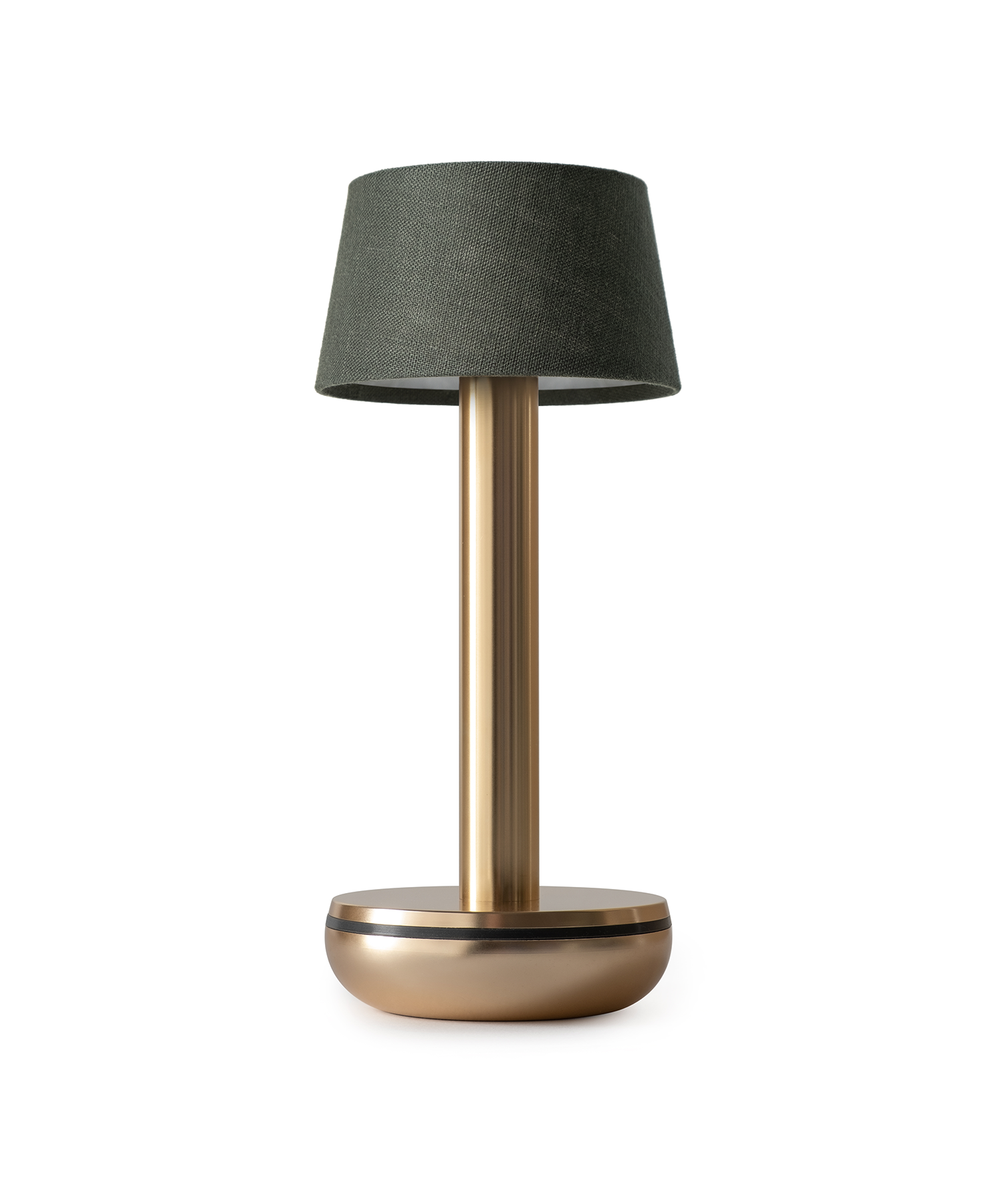Two Gold / Emerald Linen