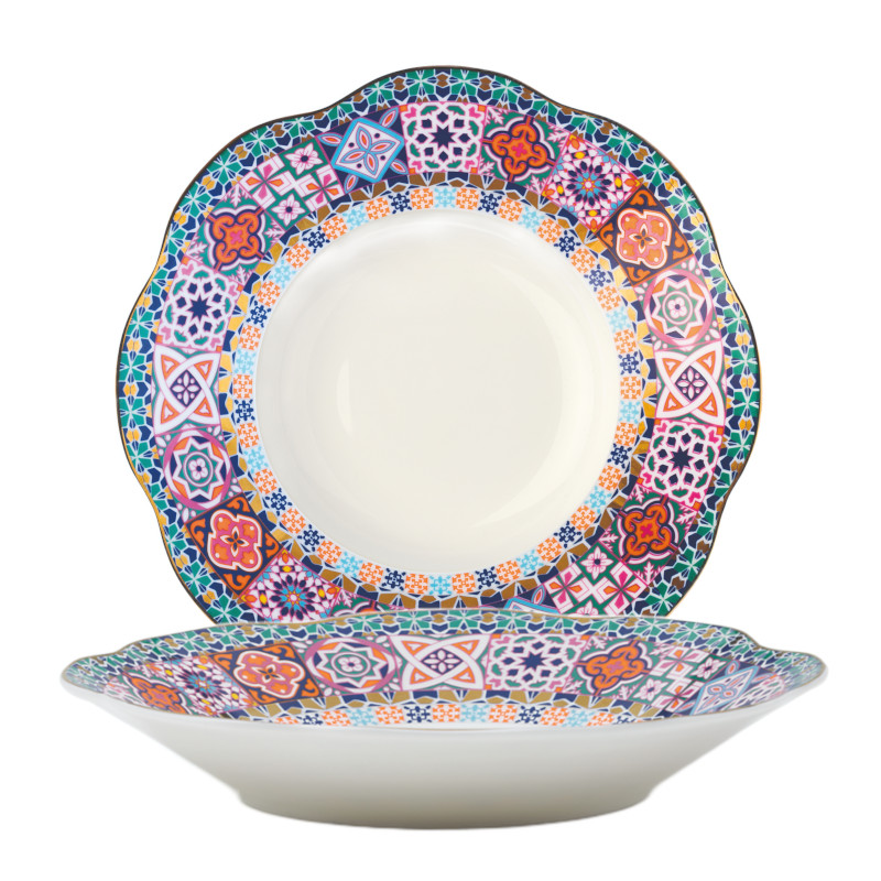Anemone Ebe Design Deep Plate Ø cm 21