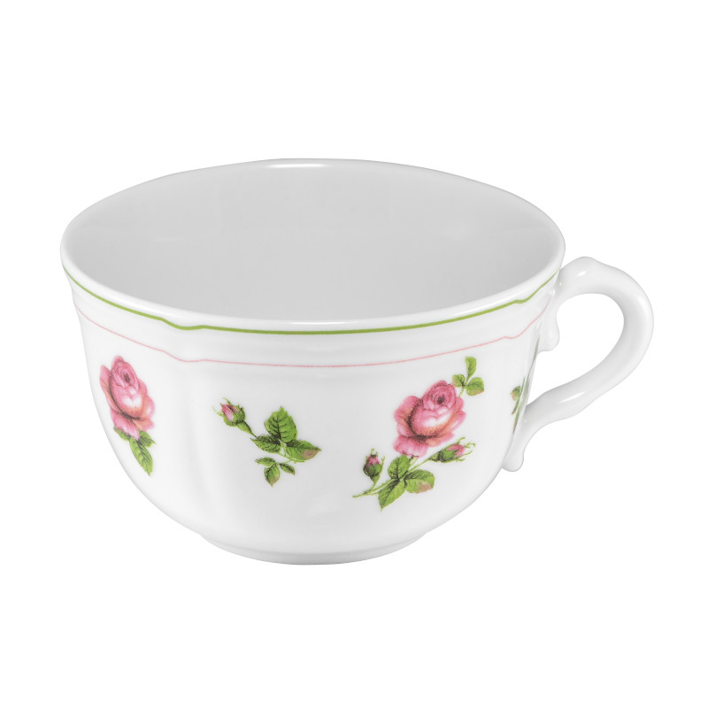 Anthiors Witte Theekop Met Groene Rand cl 20