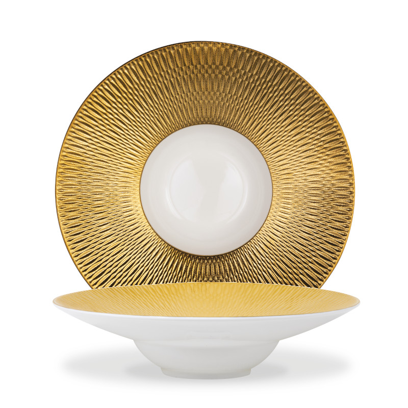Deras Pasta Kom Goud Ø cm 27,5 h cm 7