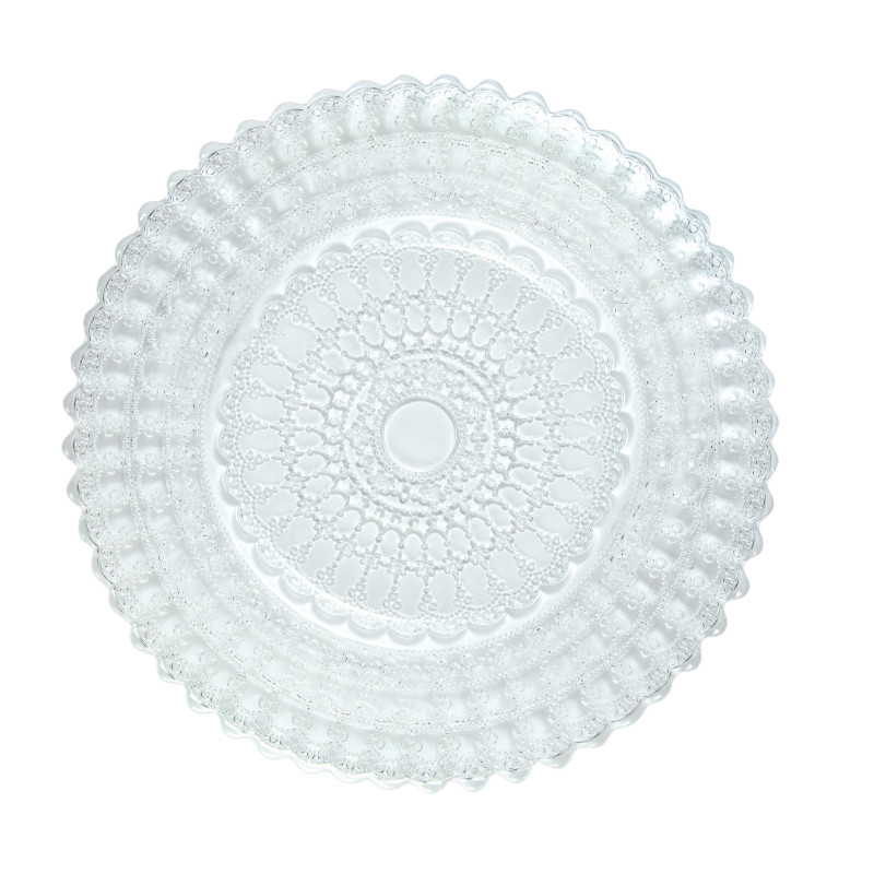 Helios Transparant Barocco Ontwerp Dinerbord Ø cm 26,5