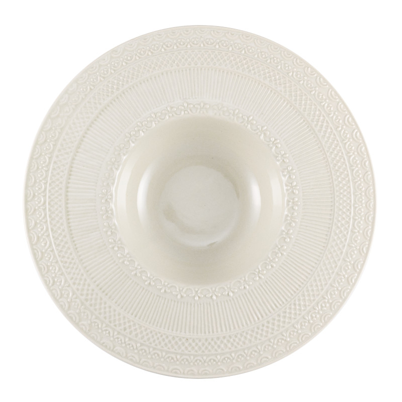 Skalistos Pastabord Ivoor Ø 27 cm h 4 cm