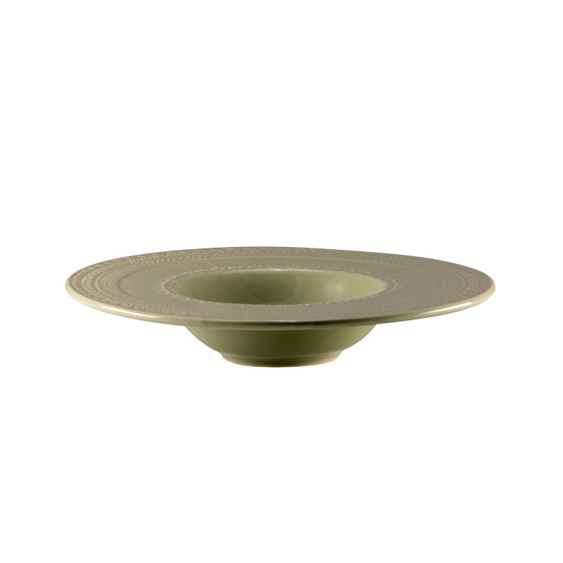 Skalistos Pastakom Saliegroen Geëmbosseerd Ø 23 cm h 4 cm
