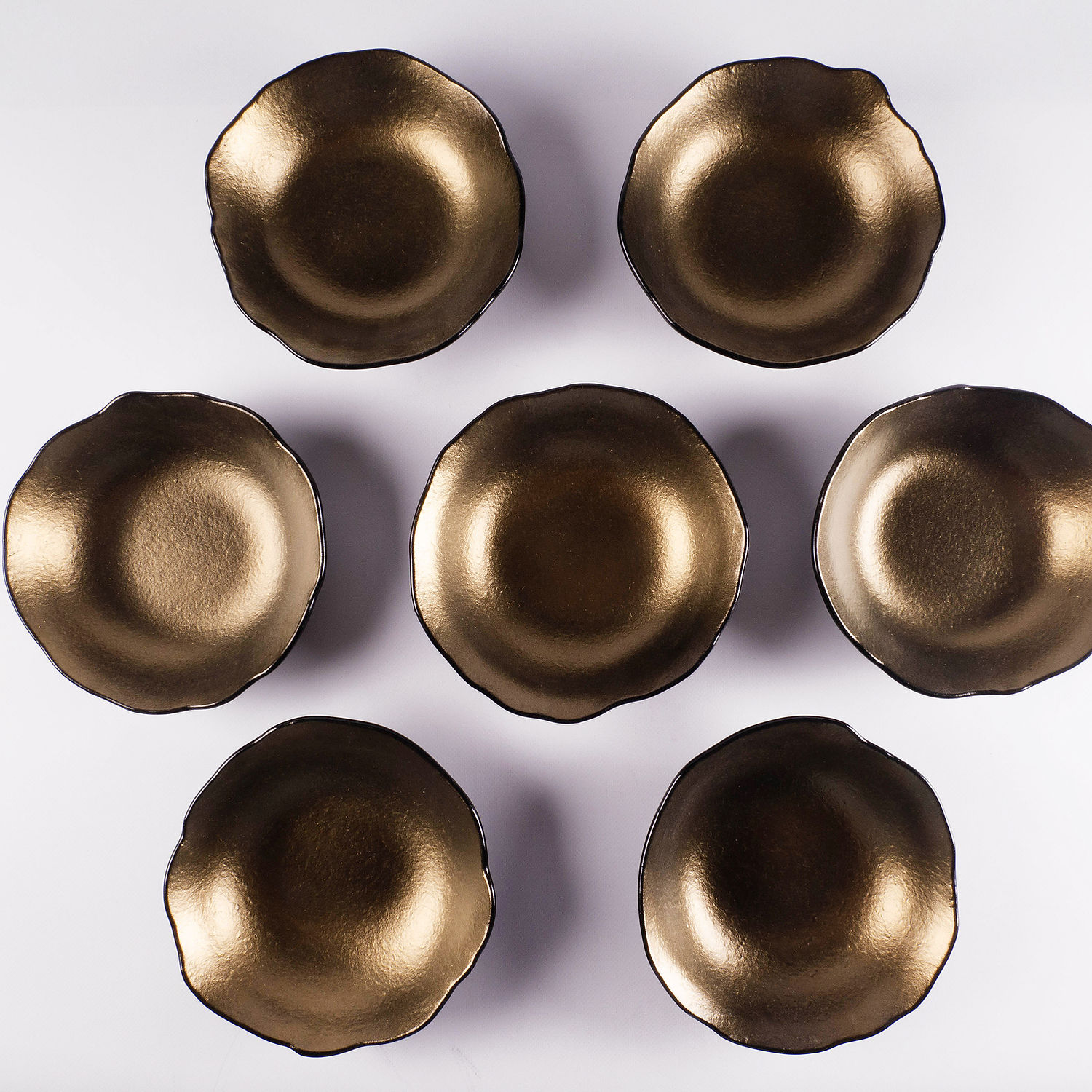 Mu-Ve Gold Bowls
