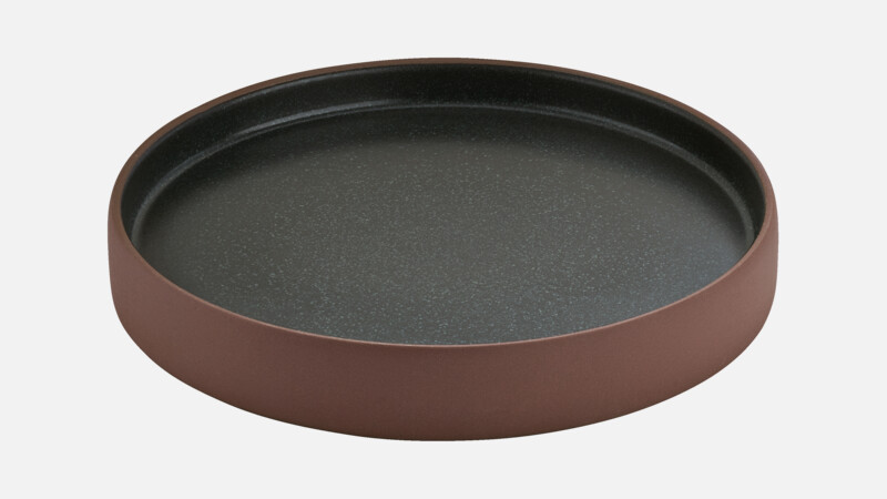 Plat/half-diep rond bord 21 cm