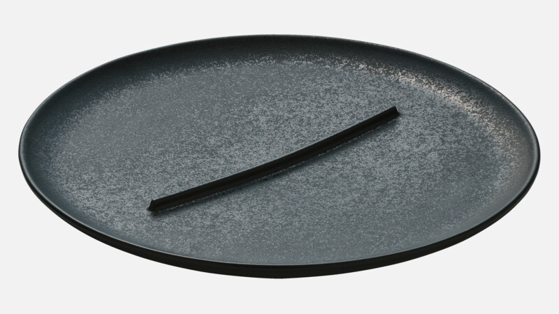 Assiette ronde plate 28 cm
