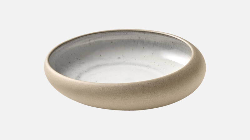 Assiette demi-profonde ronde coupe 17 cm