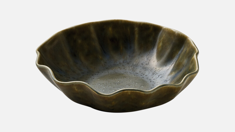 Plate deep round 22 cm