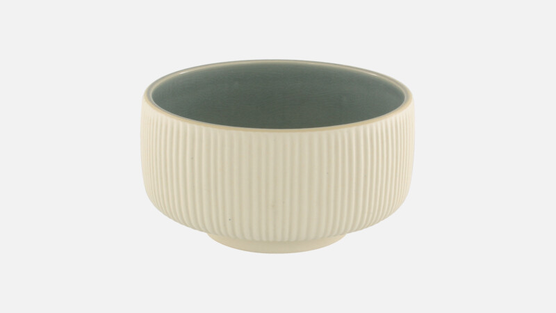 Bowl round embossed 15 cm