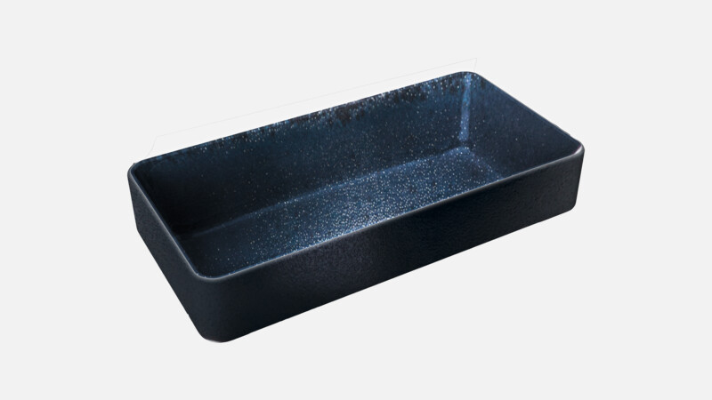 Bowl rectangular stackable