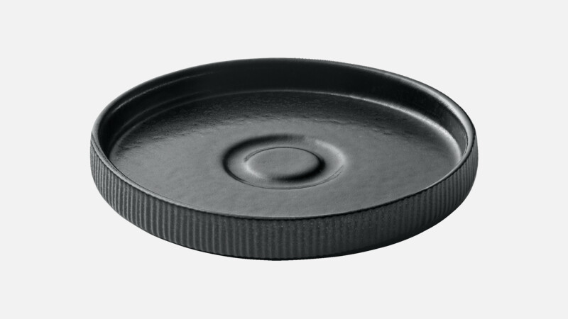 Soucoupe ronde embossée 15 cm