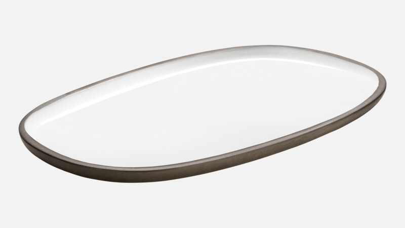 Platter oval coupe