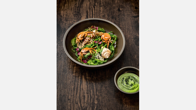 Kleine schaal ronde structuur 9 cm