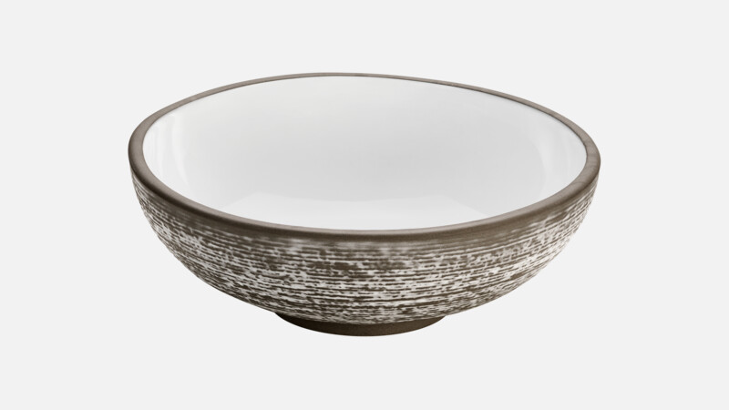 Bol rond structure 17 cm