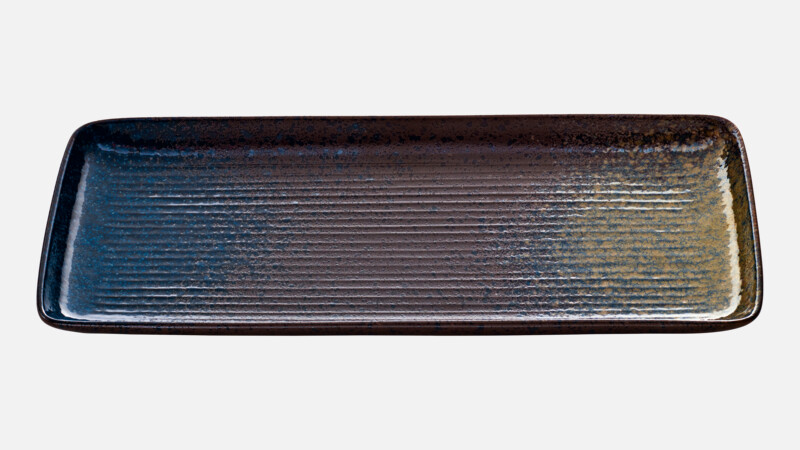 Plateau rectangulaire embossé