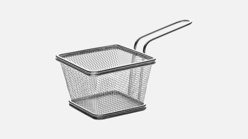 Mini frying basket