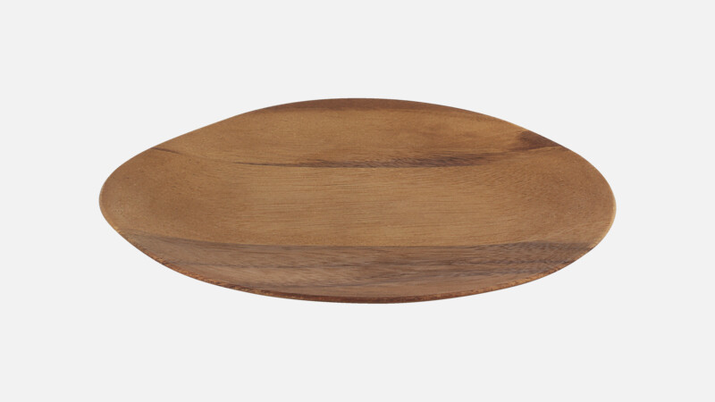 Plate flat asymmetric