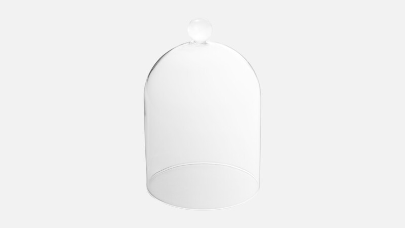 Glashaube 16,6 cm