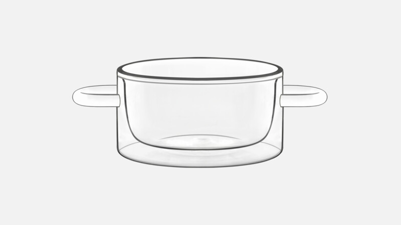 Serving casserole 10.3 cm