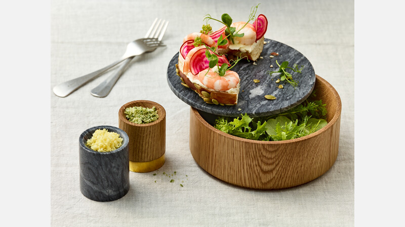 Gourmetkom met deksel 16 cm