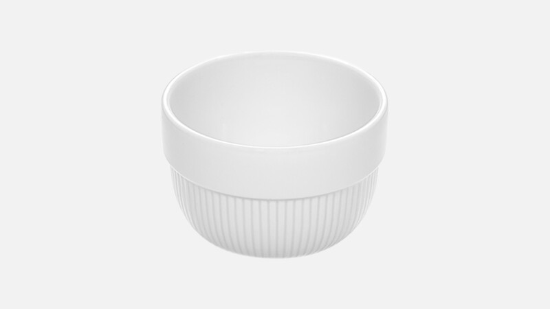 Bol rond embossé 8,9 cm