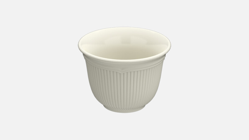 Bowl round embossed 6.5 cm
