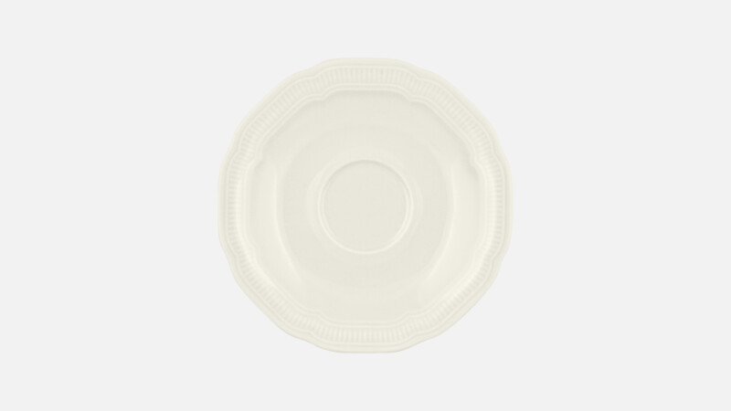 Untertasse rund geprägt 13,1 cm