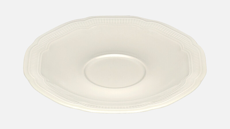 Combi saucer round embossed 16 cm