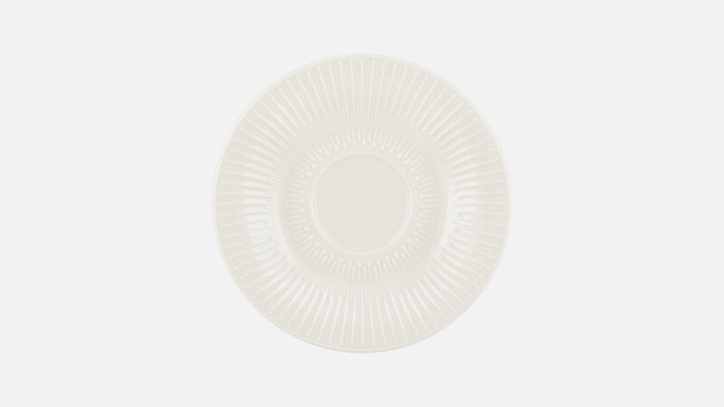 Combi saucer round embossed 16 cm