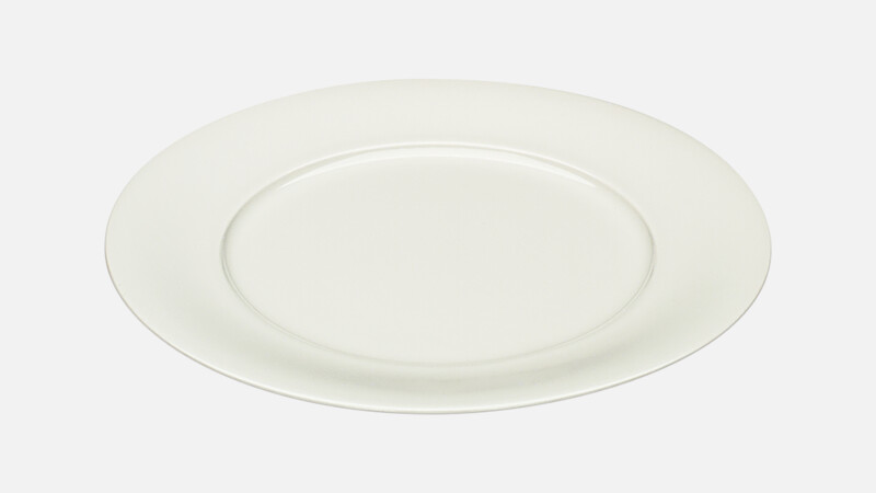 Plate flat round with rim 23.3 cm