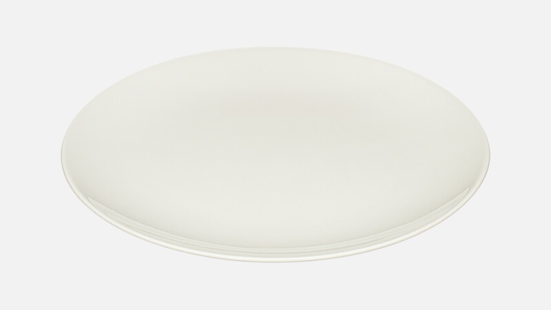 Assiette plate ronde coupe 24 cm