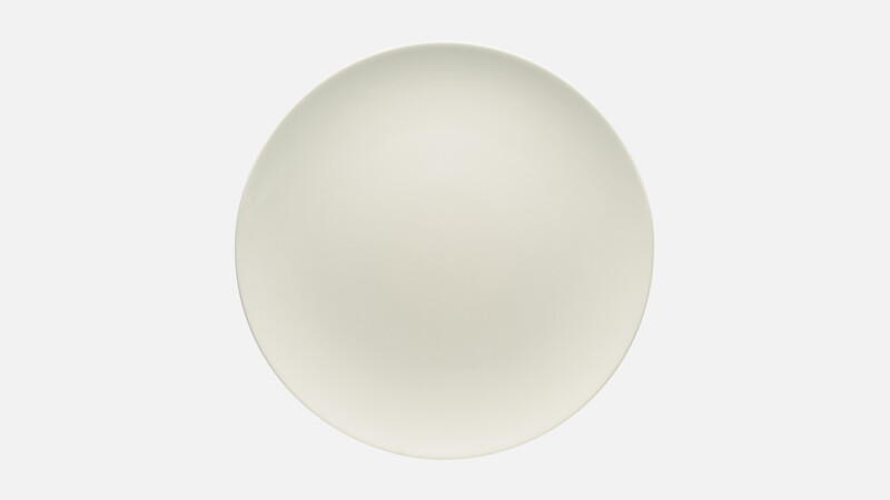 Plate flat round coupe 27 cm