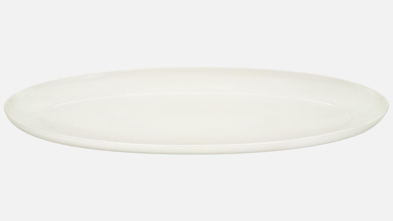 Plat ovale coupe