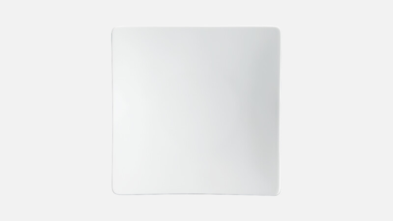 Plate half-deep square coupe