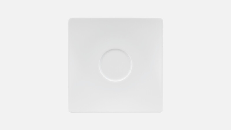 Combi saucer square 22.2 cm
