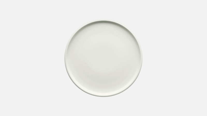 Plate flat round coupe 16.6 cm