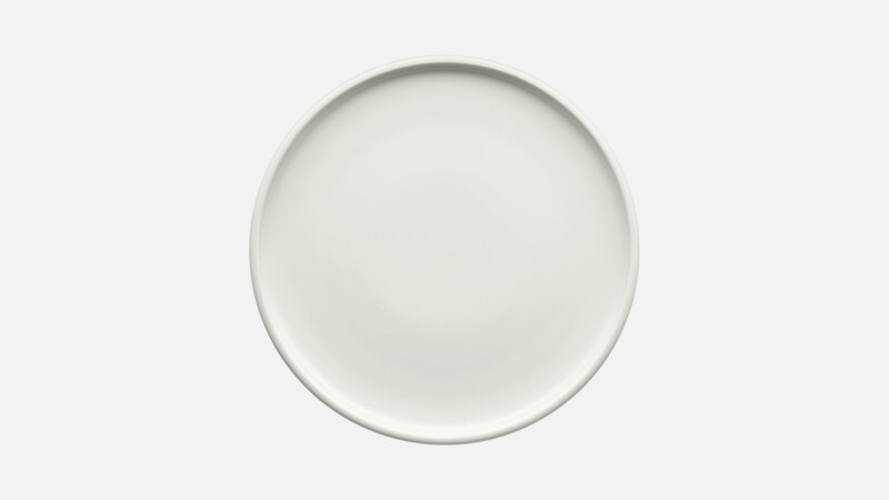 Plate flat round coupe 23.9 cm