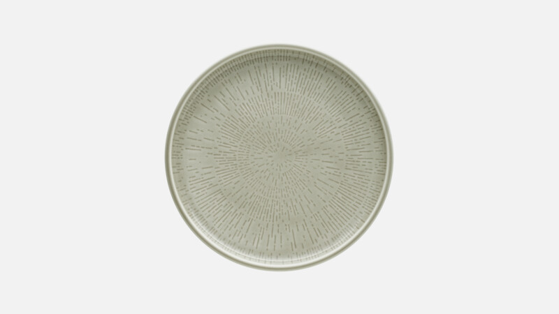 Assiette plate coupe structure 21,0 cm