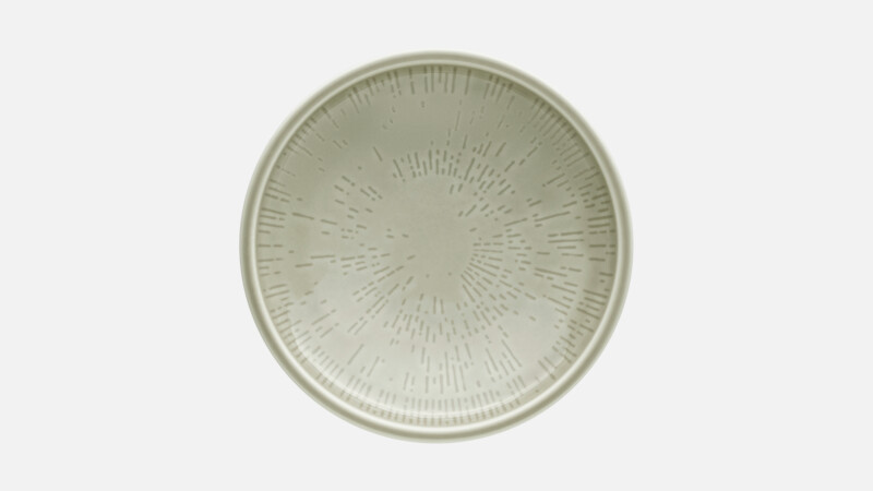 Assiette creuse ronde coupe structure 15,2 cm
