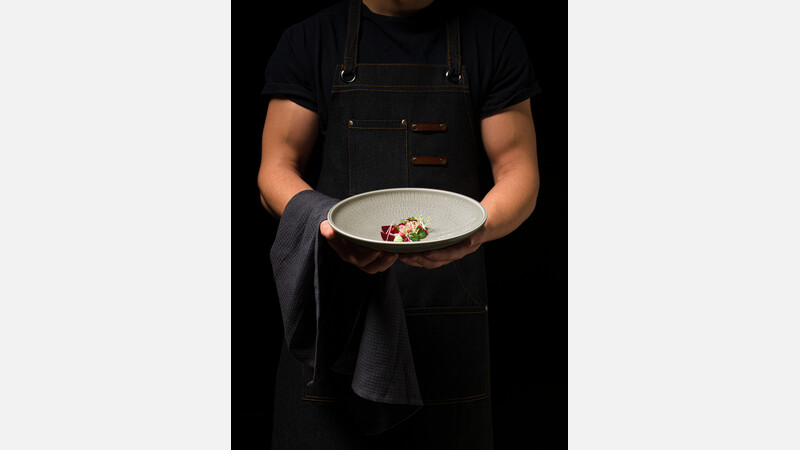 Plate deep round coupe structure 26.1 cm