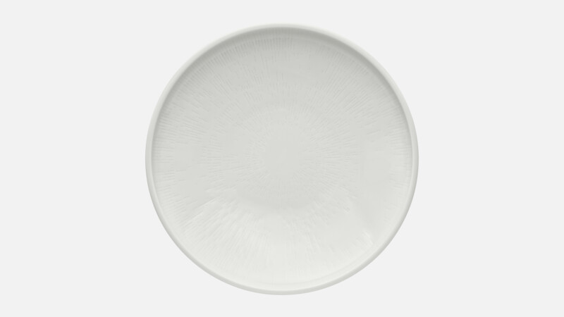 Assiette creuse ronde coupe structure 27,8 cm